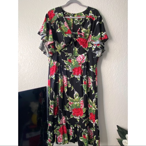 Trashy Diva Mai Tai dress in Garden Party size 18 - Picture 3 of 3